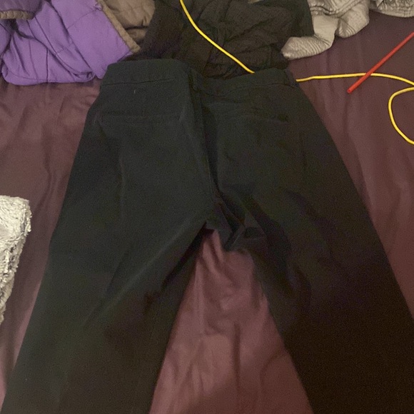 Selling black old navy pixie highrise school pants size 10 - Picture 2 of 4